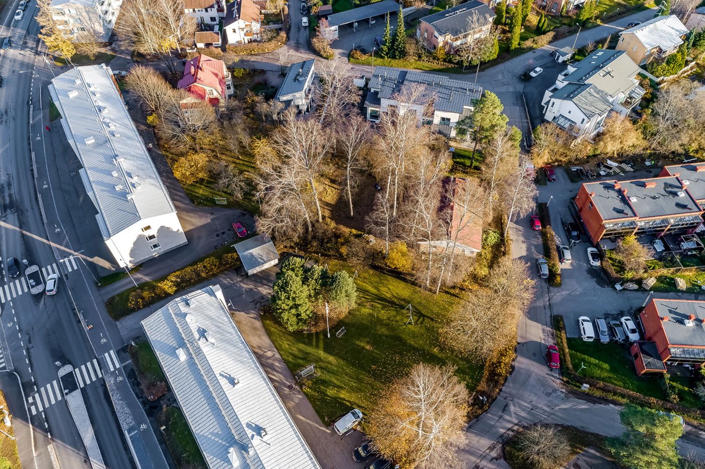 Helsingin Nestorin pihasta tulee vehreä ja puistomainen oleskelu- ja leikkipaikkoineen.