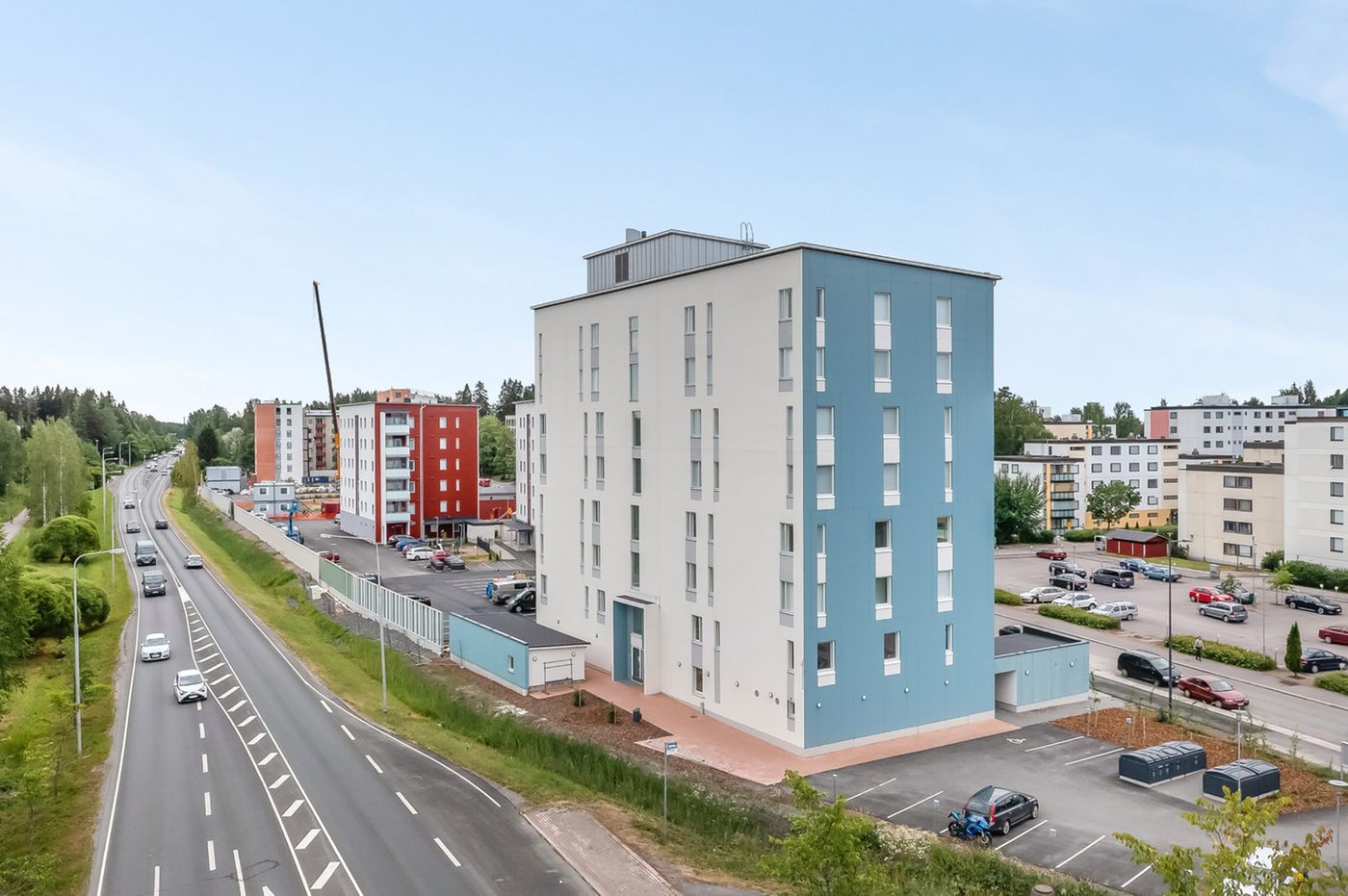 Järvenpään Välskärinhovi sijaitsee omalla tontilla.