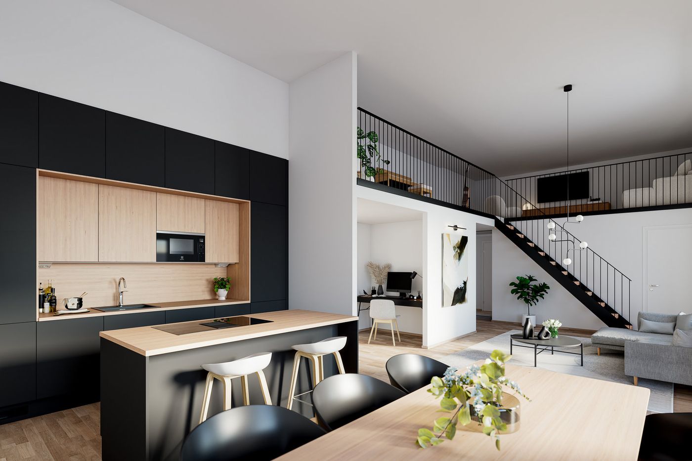 Viitteellinen kuva asunnosta A47.